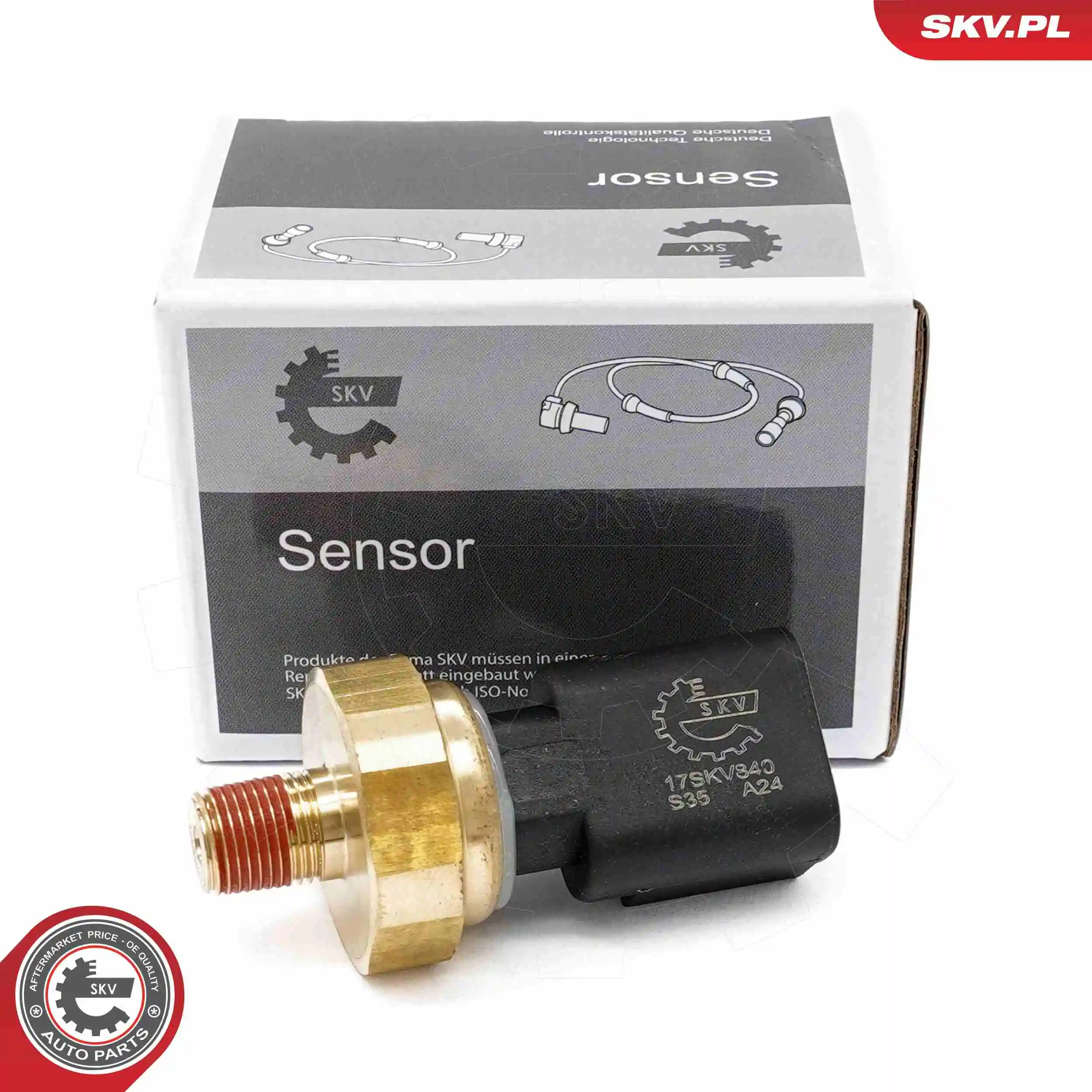 Sensor, exhaust pressure